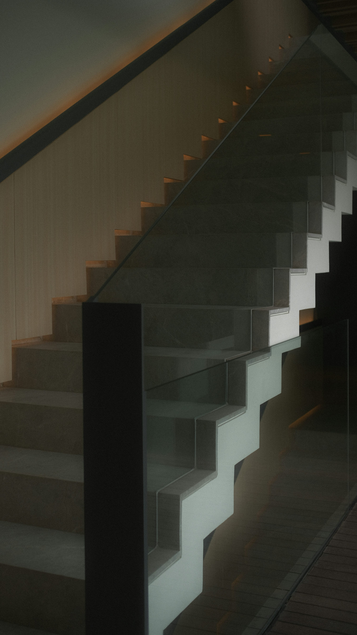 Garde-corps intérieur : balustrade et rambarde d'escalier design