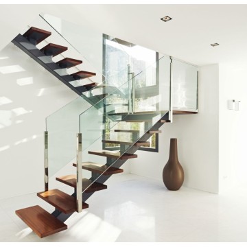 Interior glass balustrades