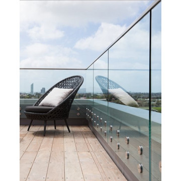 modern design glass railings for interiors and exteriors
