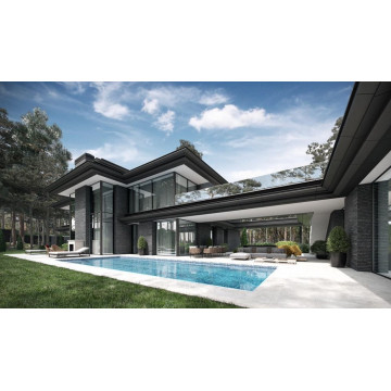 Glass terrace balustrades combine elegance, modernity and sturdiness