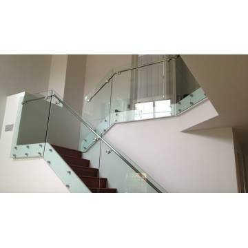 Stair glass balustrades innovative systems