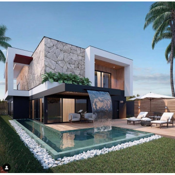 garde-corps en verre pour Terrasse