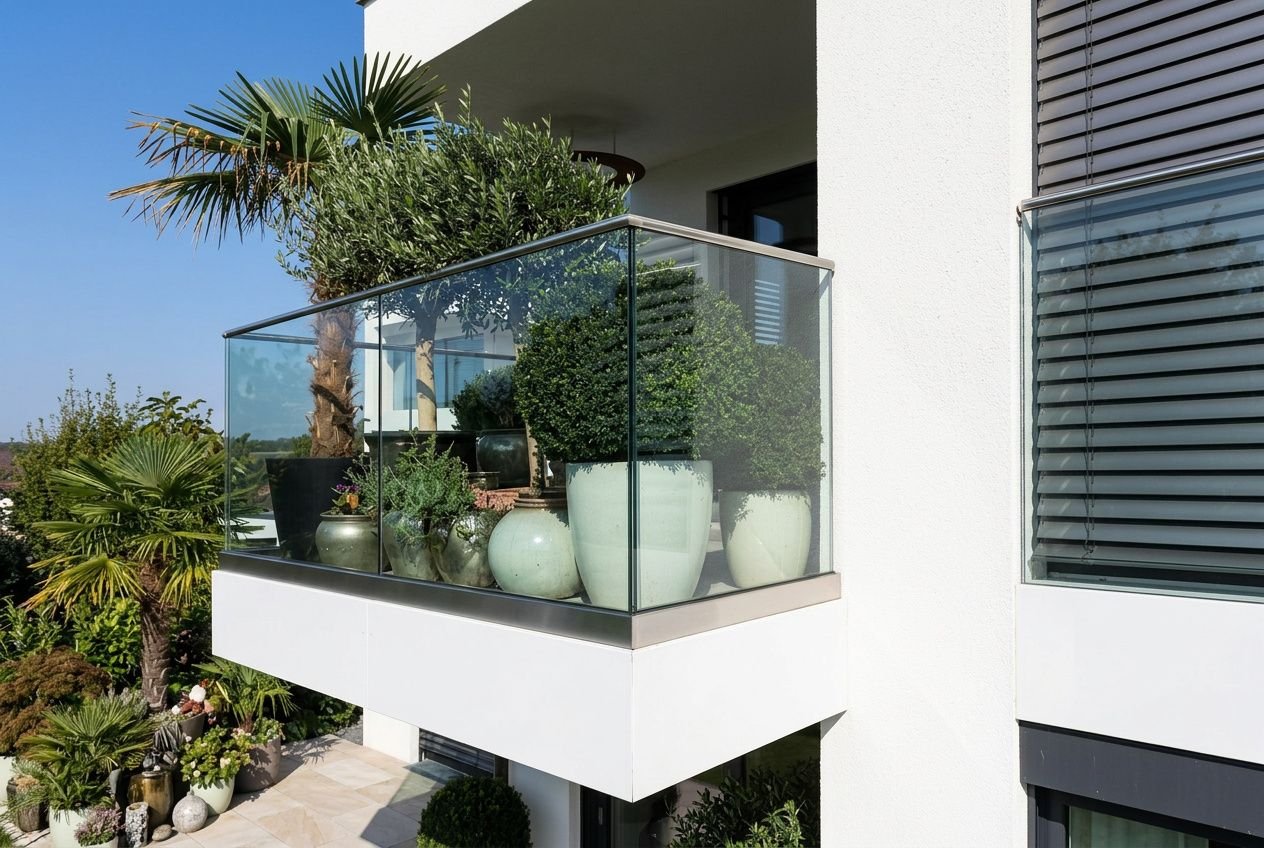 Barrière verre terrasse prix : guide complet des garde-corps