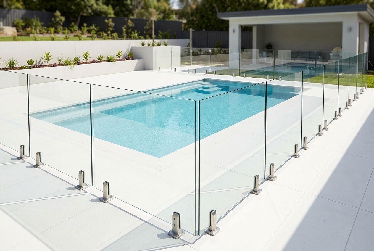 Clôture verre sécurité : barrière et verre sur mesure pour piscine