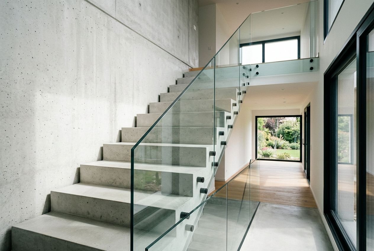 Garde-corps verre escalier moderne : guide d'achat complet