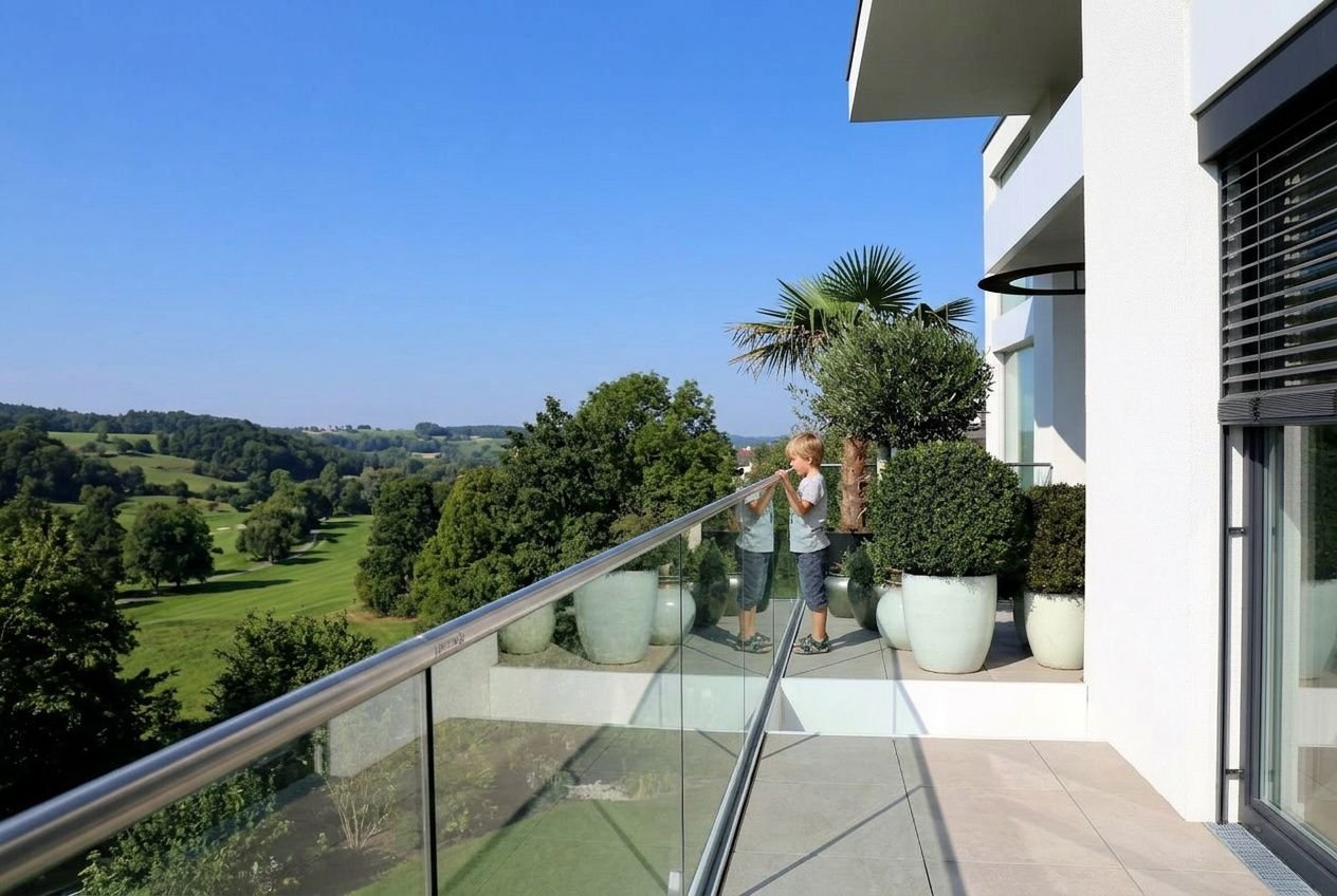 Rambarde verre escalier : hauteur réglementaire et norme